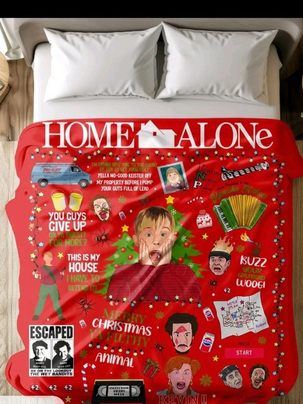 Holiday Xl Throw Blankets